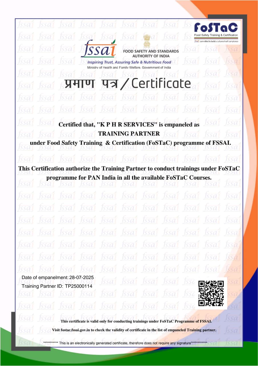 FoSTaC Certificate